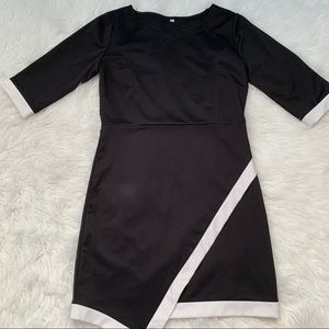 Black and White Dress